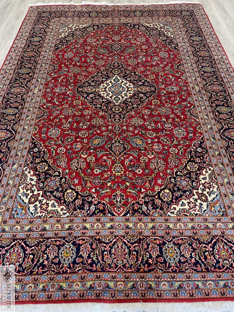 Kashan 98 X 68 Rug
