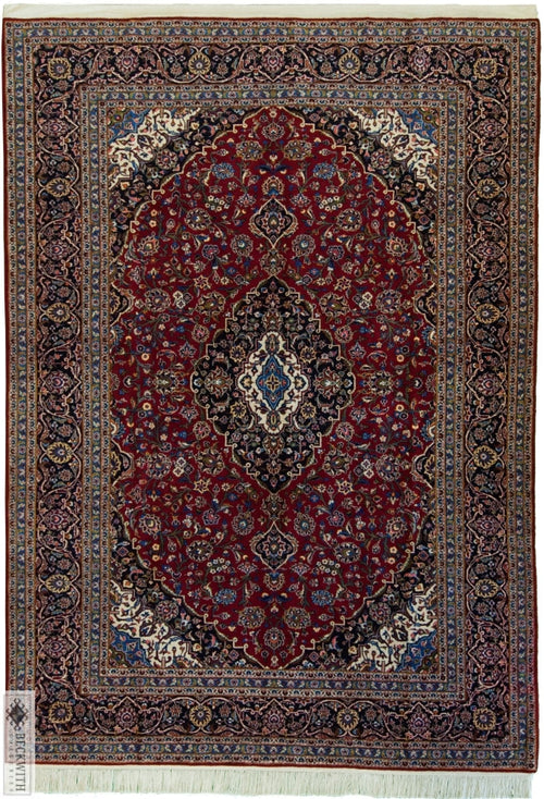 Kashan Red 8X11 Rug