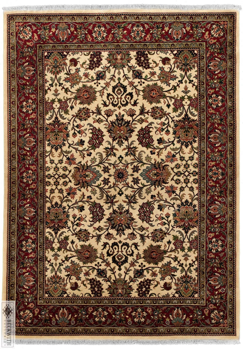 Kashmar Collection- Ivory 5 X 7 Rug