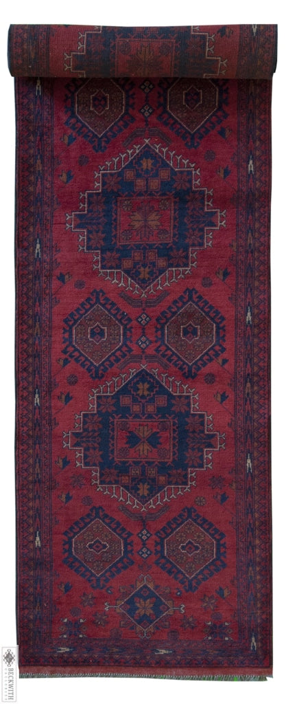 Khal Mohammadi Runner Red 28X97 Rug