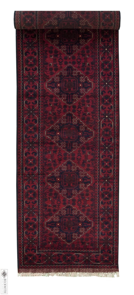Khal Mohammadi Runner Red 28X98 Rug