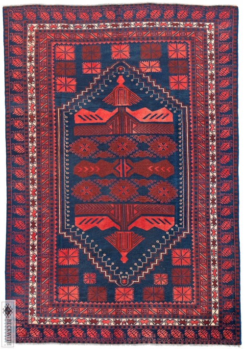 Klardasht Navy 7X10 Rug
