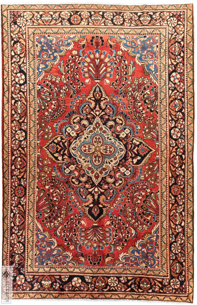 Lilian Red 7X11 Rug