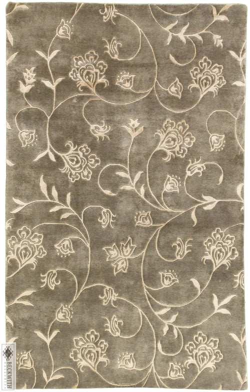 Modern Blue 5X8 Rug