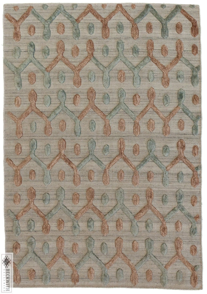 Modern Grey 4X6 Rug