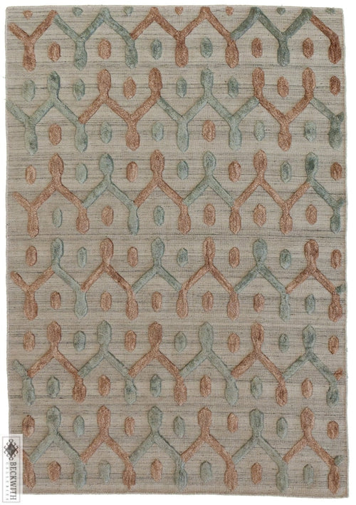 Modern Grey 4X6 Rug