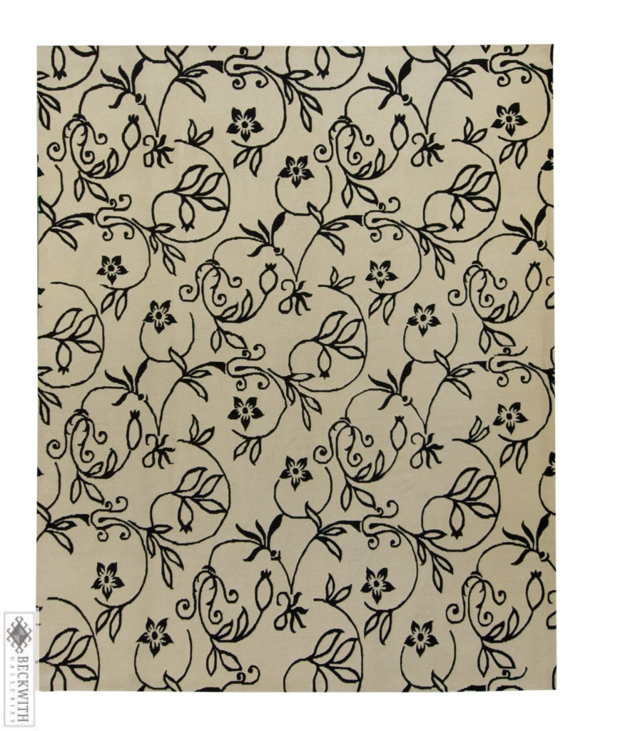 Modern Ivory 8X10 Rug