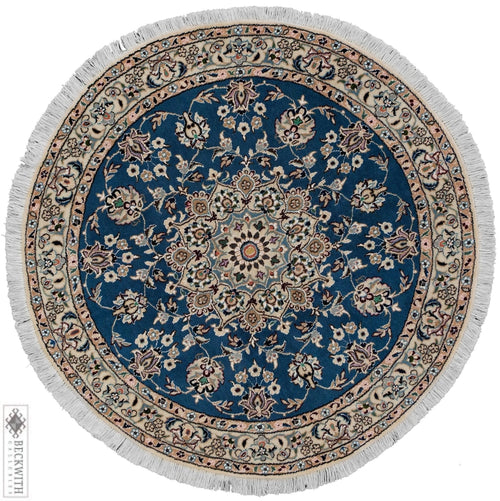 Nain Blue 4X4 Rug