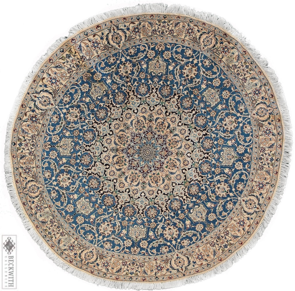 Nain Blue 7X7 Rug