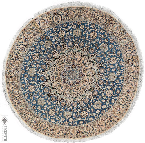 Nain Blue 7X7 Rug