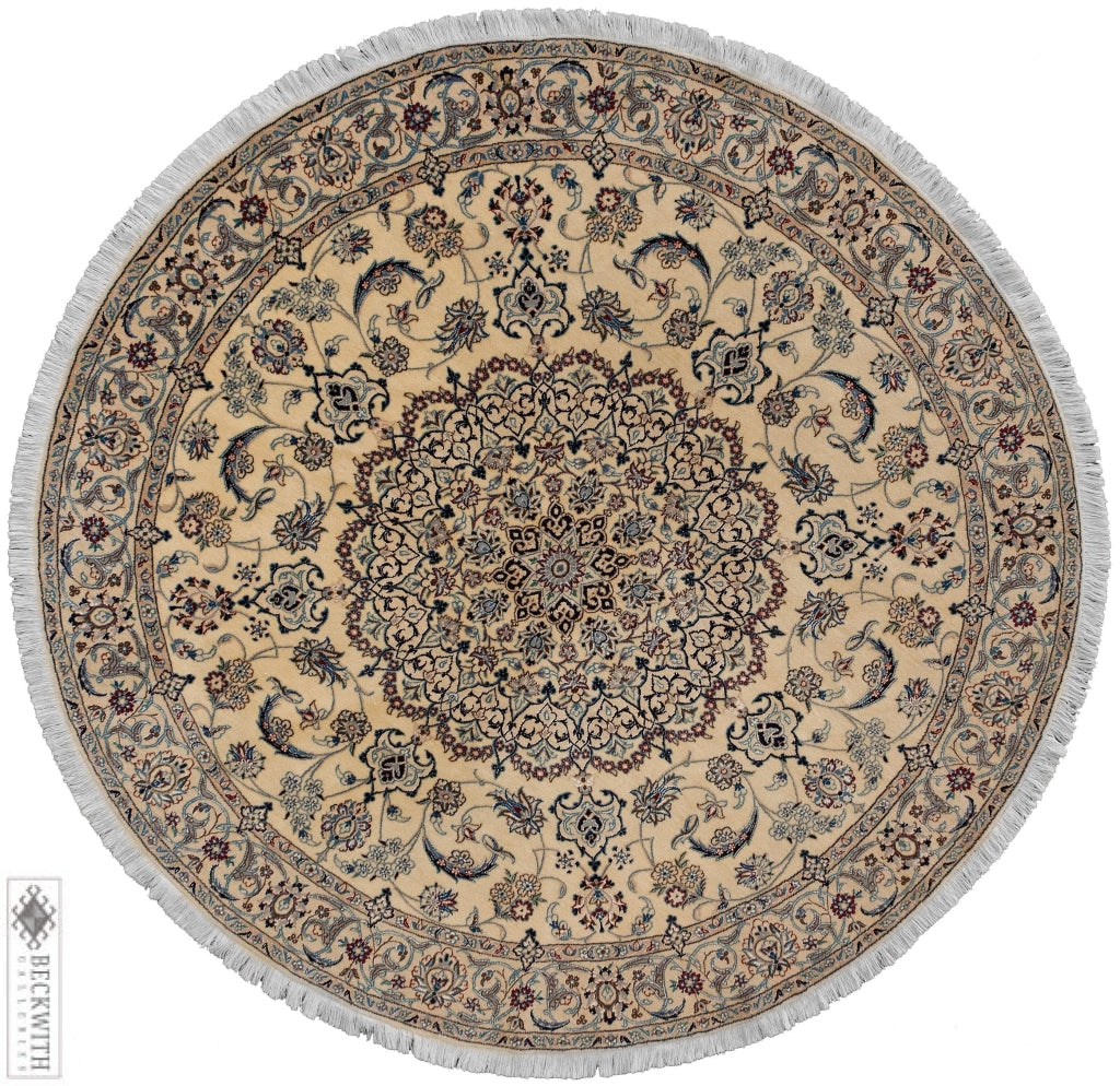 Nain Ivory 7X7 Rug