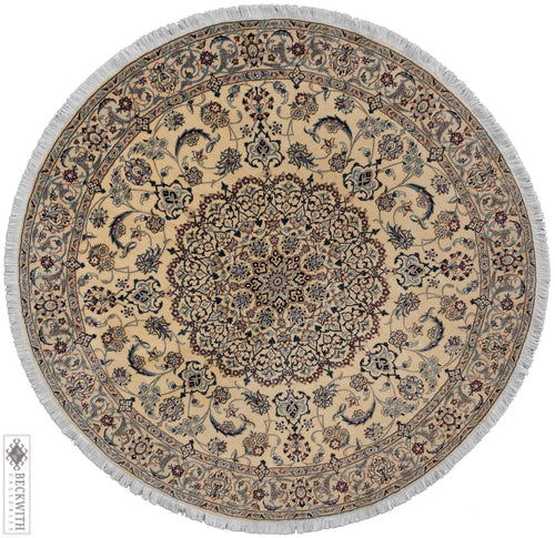 Nain Ivory 7X7 Rug