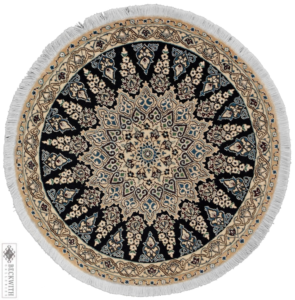 Nain Navy 4X4 Rug
