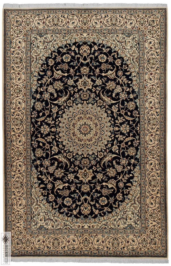 Nain Navy 5X8 Rug