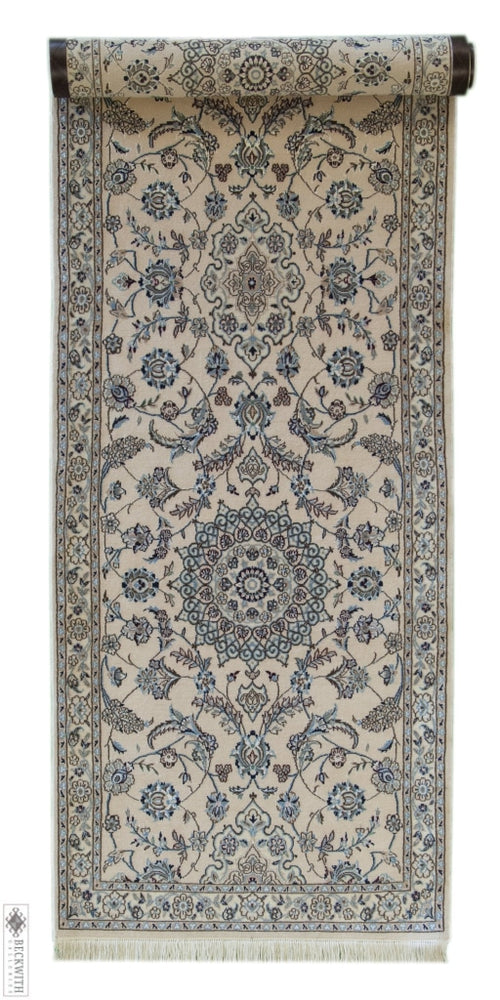 Nain Runner Ivory 211X93 Rug