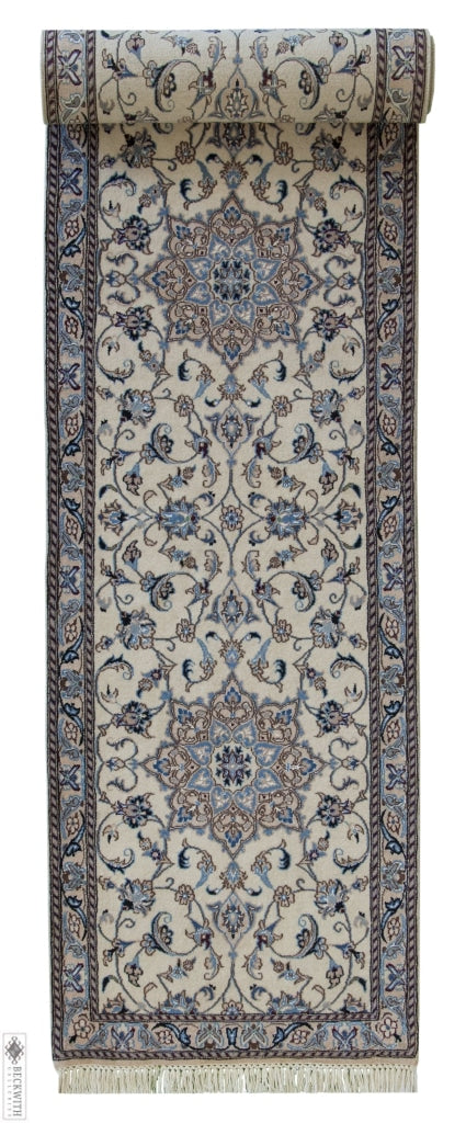 Nain Runner Ivory 24X10 Rug
