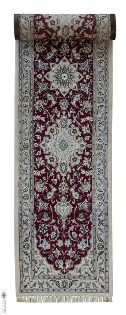 Nain Runner Red 26X106 Rug