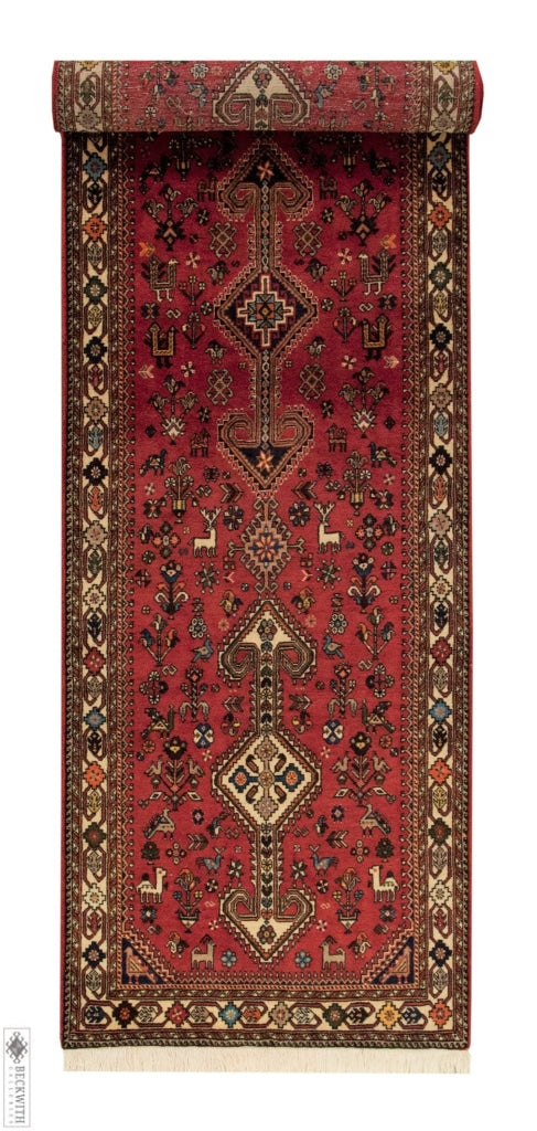 Nasirabad Runner Red 28 X 96 Rug