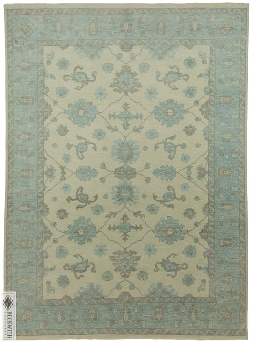 Oushak Ivory 9X12 Rug