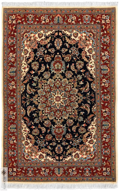 Qom Ivory 3X5 Rug