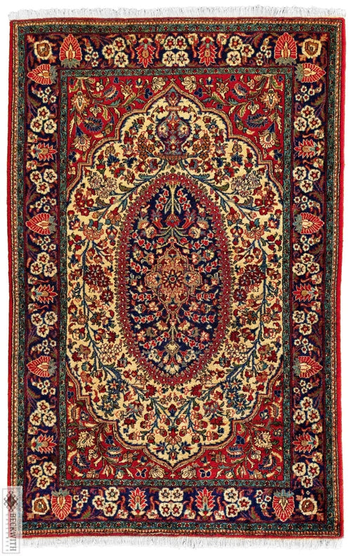 Qom Red 4X6 Rug