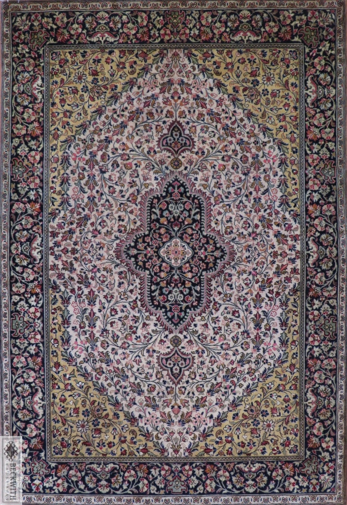 Qum Kurk Wool 52 X 37 Rug