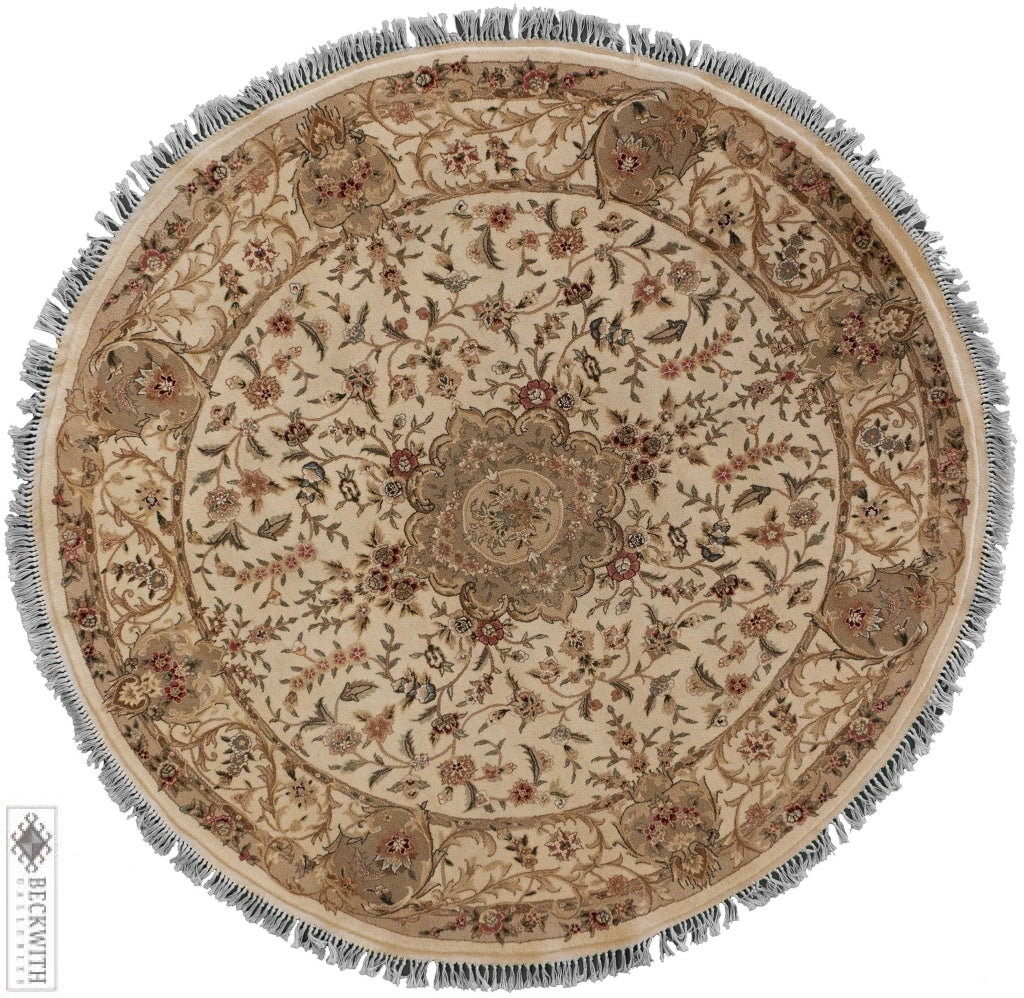Royalty Beige 6X6 Rug