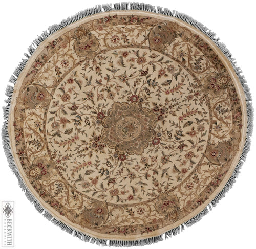 Royalty Beige 6X6 Rug