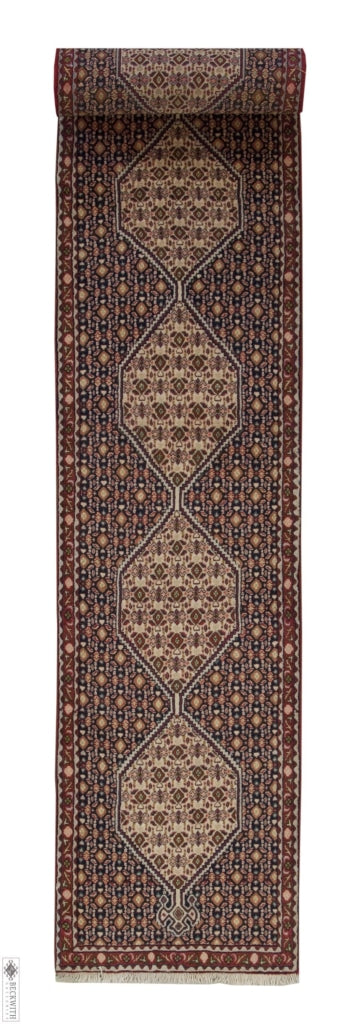 Sanandaj Runner Navy 111 X 83 Rug