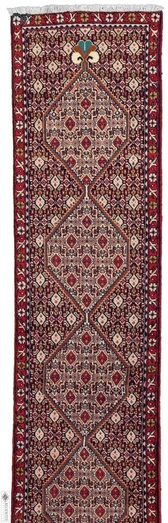 Sanandaj Runner Navy 19 X 87 Rug