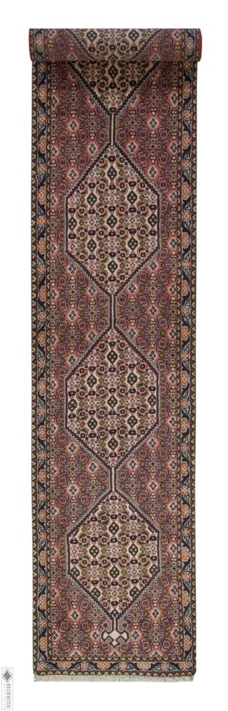 Sanandaj Runner Rose 19 X 81 Rug