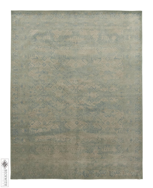 Sand Washed Blue 8X10 Rug