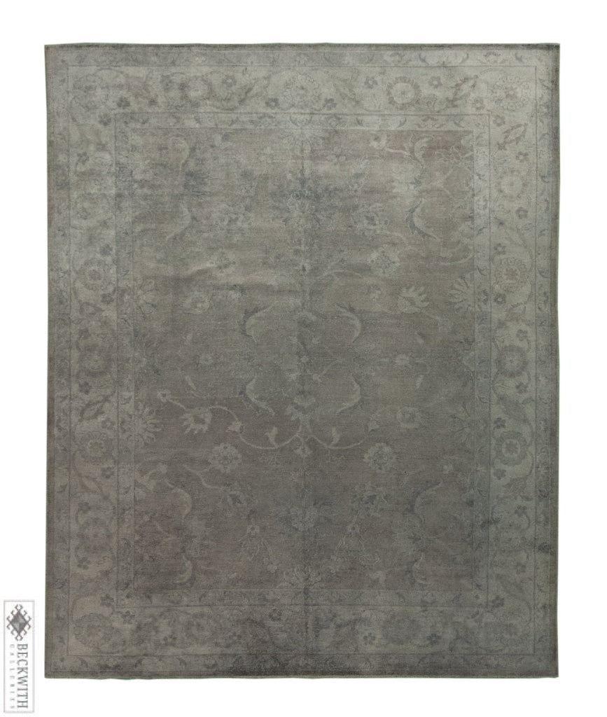 Sand Washed Dark Grey 8X10 Rug