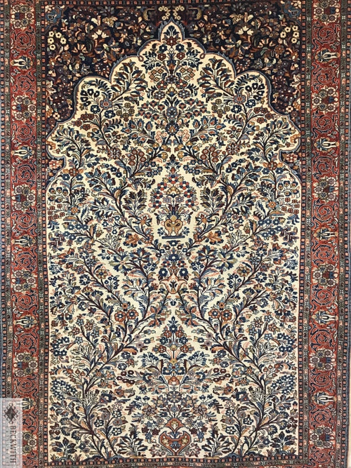 Sarough Semi Antique 68 X 43 Rug