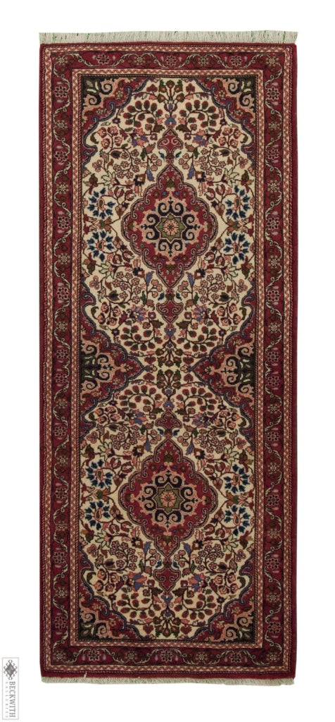 Sarouk Runner Ivory 25X511 Rug