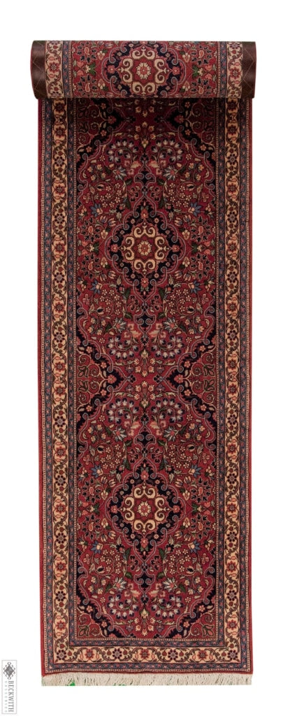 Sarouk Runner Red 24X117 Rug