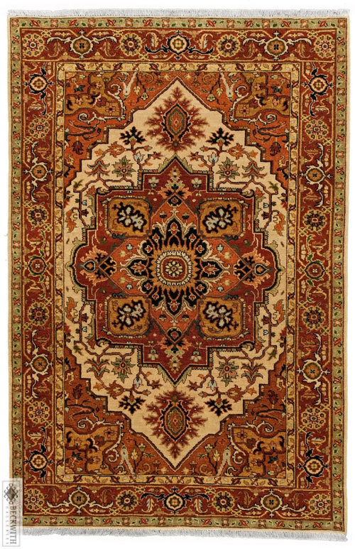 Serapi Beige 4X6 Rug