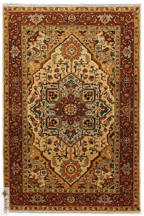 Serapi Collection Cream 4X6 Rug