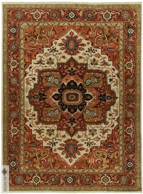 Serapi Collection Cream 9X12 Rug