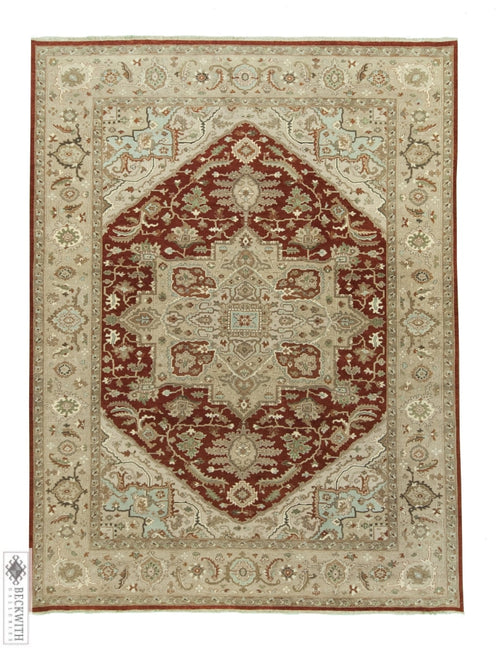 Serapi Collection Rust 9X12 Rug