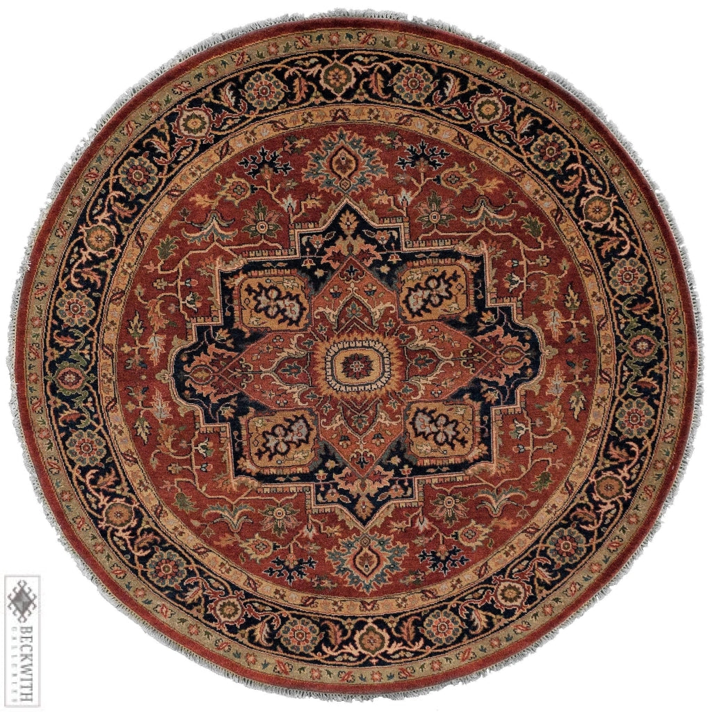 Serapi Rust 6X6 Rug