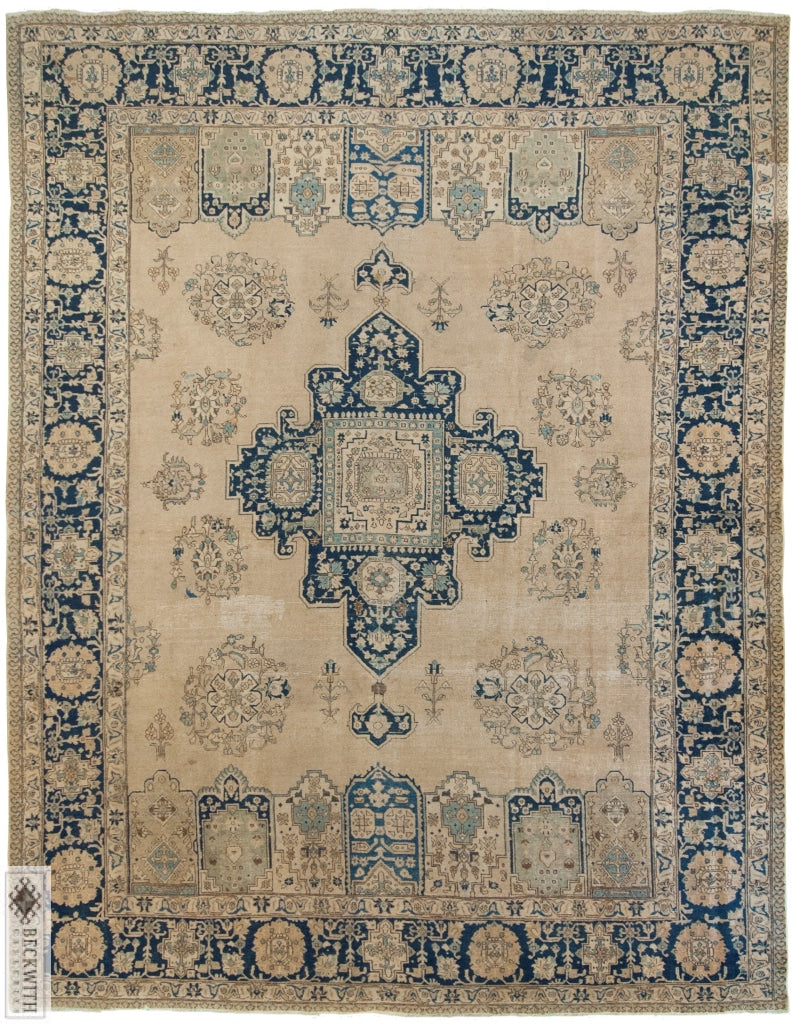Tabriz Beige 11 X 14 Rug