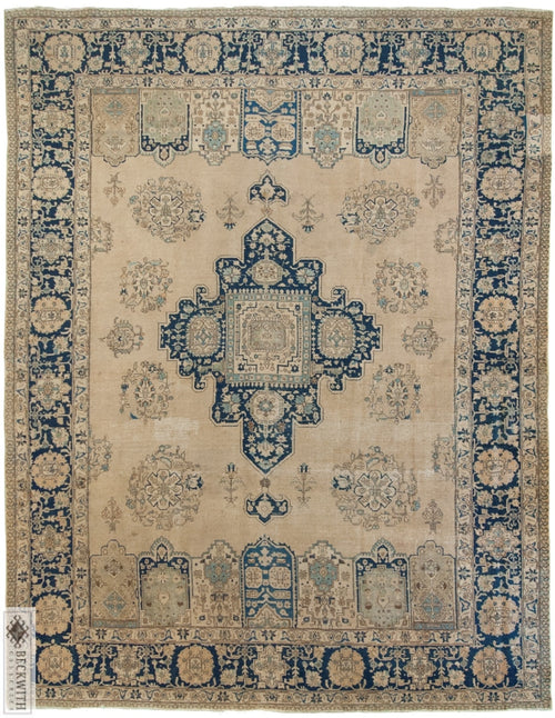 Tabriz Beige 11 X 14 Rug