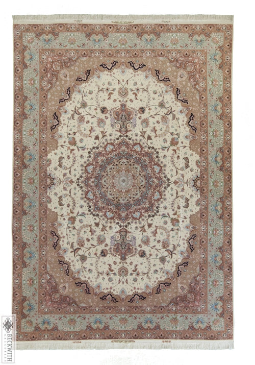 Tabriz Beige 8X11 Rug