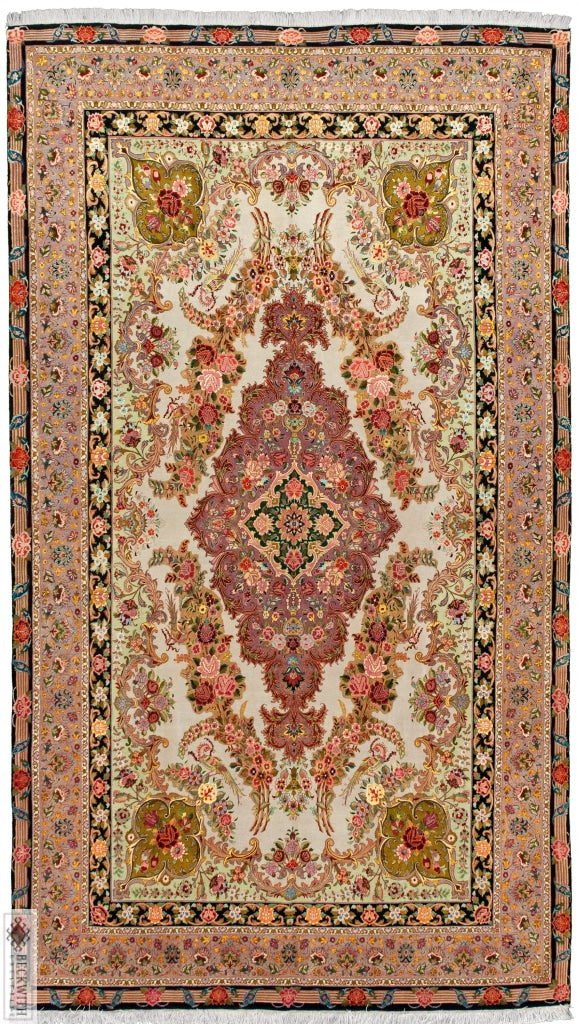 Tabriz Grey 7X10 Rug