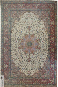 Tabriz Ivory 13X19 Rug