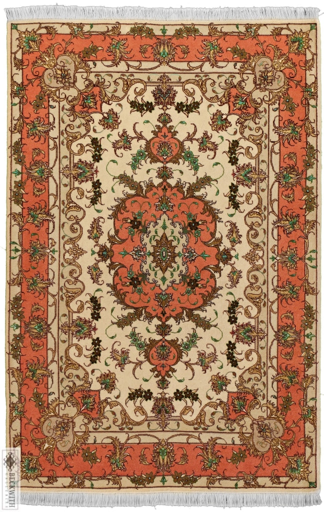 Tabriz Ivory 3X5 Rug