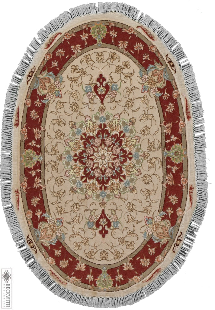 Tabriz Ivory 3X5 Rug