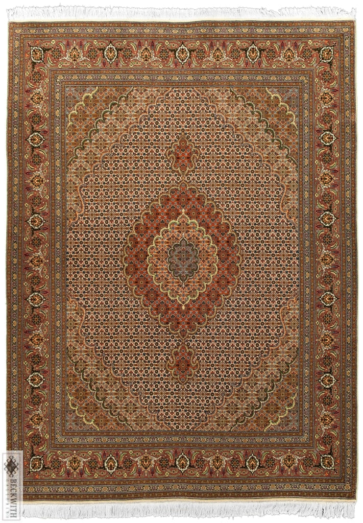 Tabriz Ivory 5X7 Rug