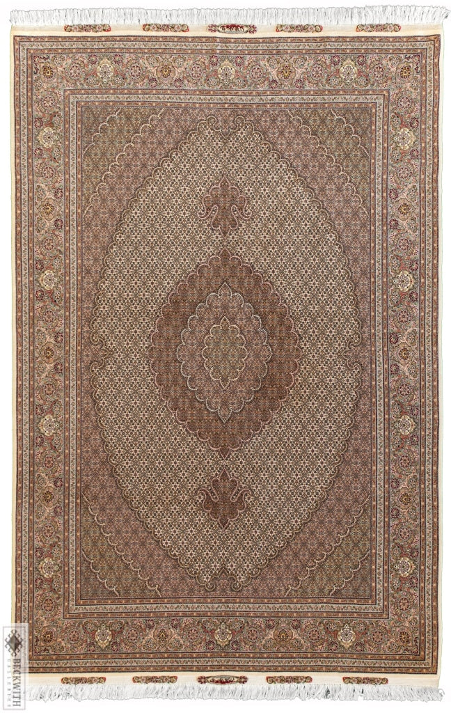 Tabriz Ivory 7X10 Rug